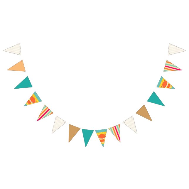 Skördefox Flagga Party (Alla)