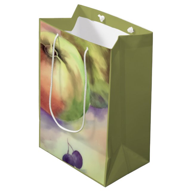 Skördefruktspresentbag | Äpplen & Päron (Framsidan Vinklad)