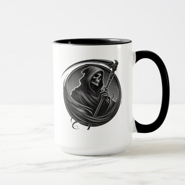 Skördeman Med Lie Gotisk Mugg (Höger)