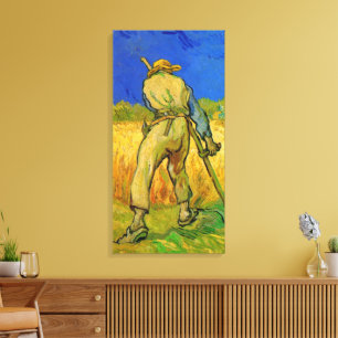 Skördemannen (efter Millet) av Vincent van Gogh Canvastryck