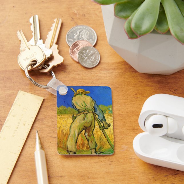 Skördemannen (efter Millet) av Vincent van Gogh Nyckelring (Skrivbord)