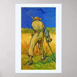 Skördemannen (efter Millet) av Vincent van Gogh Poster
