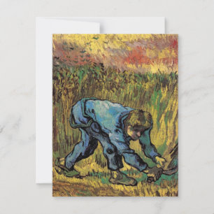 Skördemannen med lie av Vincent van Gogh