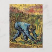 Skördemannen med lie av Vincent van Gogh