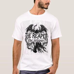 Skördemannen Mörk gotisk skördemannagrafik för m T Shirt