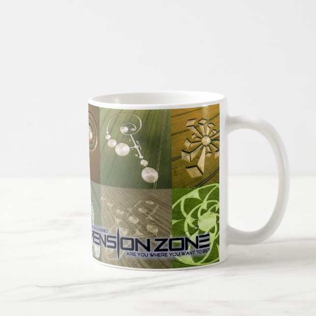 Skörden cirklar kaffemugg (Höger)