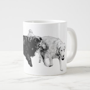 Skördespel för två jumbo mugg