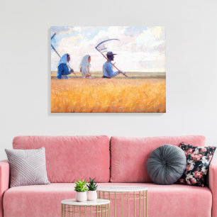 Skördetid Anna Ancher Canvastryck