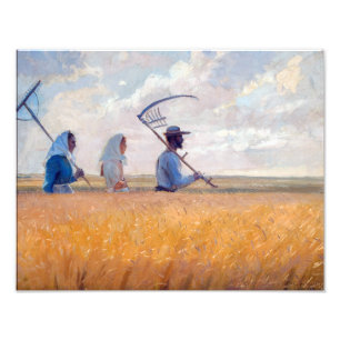 Skördetid Anna Ancher Fototryck