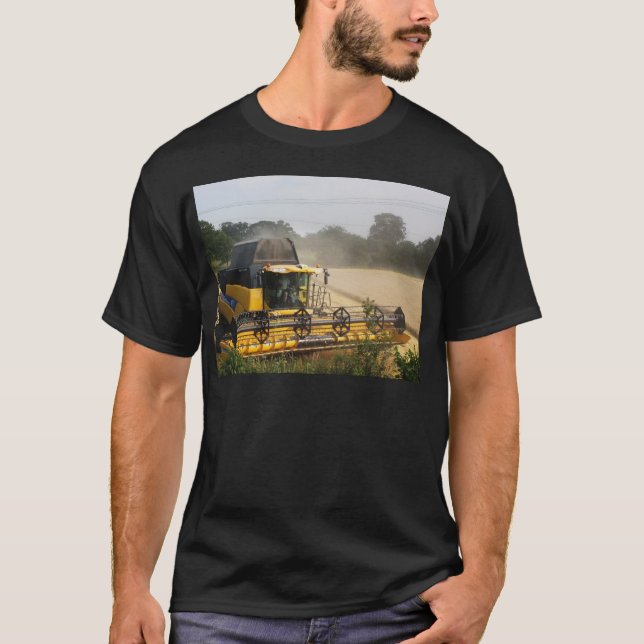 Skördetröska Tee Shirt (Framsida)