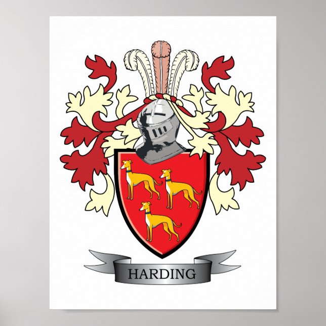Skördningsfamiljekort Jackar av Arm Poster (Framsidan)