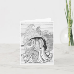 Skördymnighetshorn Helgkort