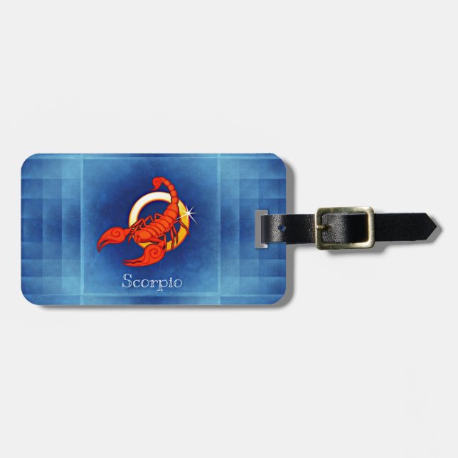 skorpidohoroscope bagagebricka (Horisontell Framsida)