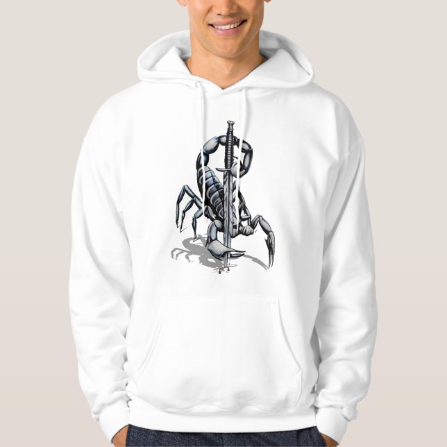 Skorpion, 3D-illustration T-Shirt Hoodie (Framsida)