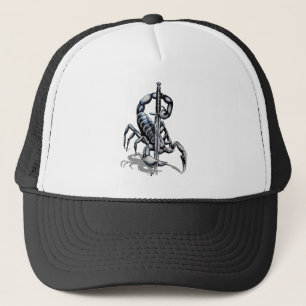 Skorpion, 3D-illustration T-Shirt Keps