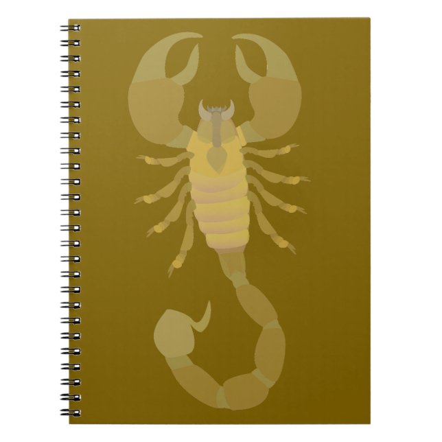 Skorpion Anteckningsbok (Framsidan)