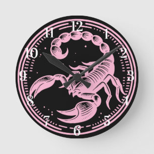 Skorpion Astrologi Zodiak Tecken Skorpionen Rund Klocka
