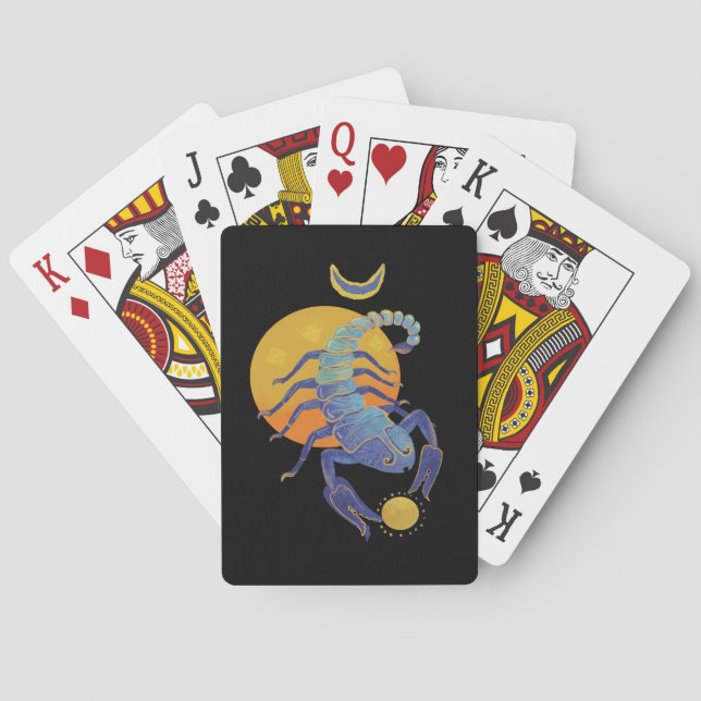 skorpion casinokort (Baksidan)