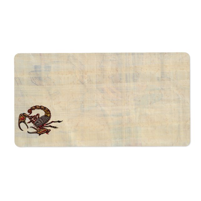 Skorpion Fraktsedel (Framsidan)