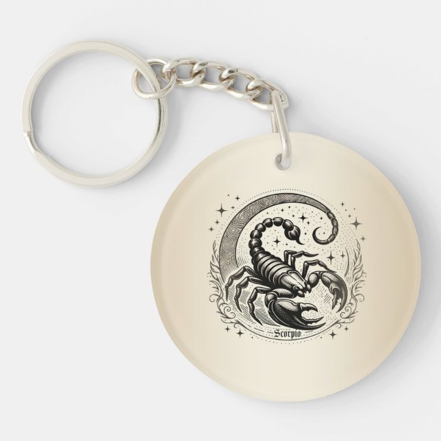 Skorpion Halvmåne Astrologi Zodiak Skorpionen (Framsidan)
