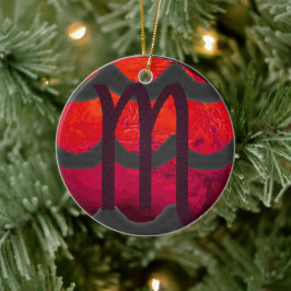 Skorpion Keramisk Ornament