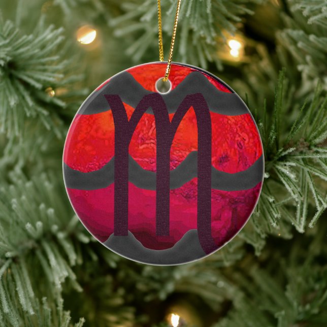 Skorpion Keramisk Ornament (Träd)