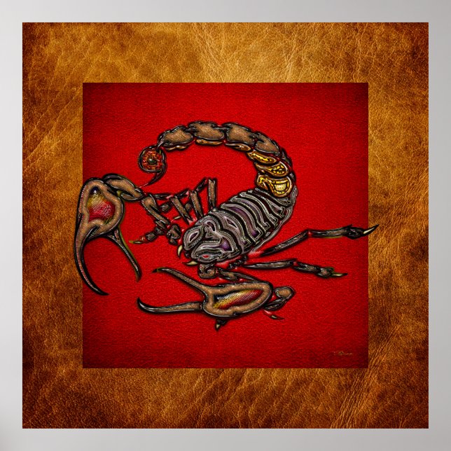 Skorpion Poster (Framsidan)