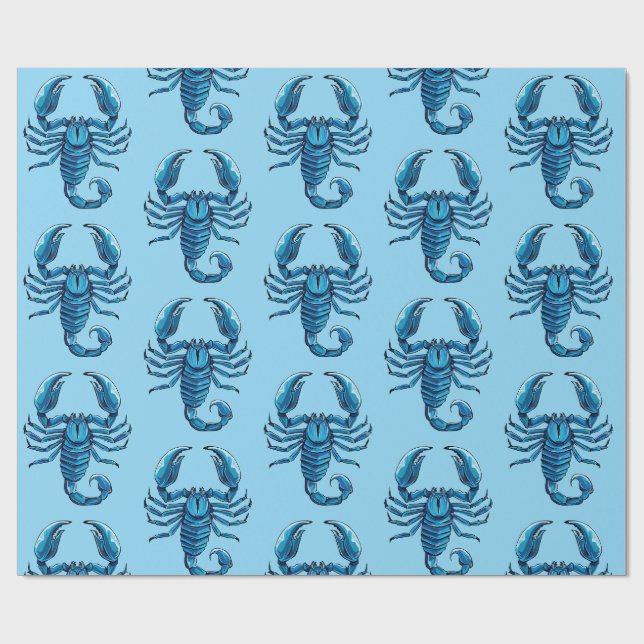 Skorpion Presentpapper (Platt)