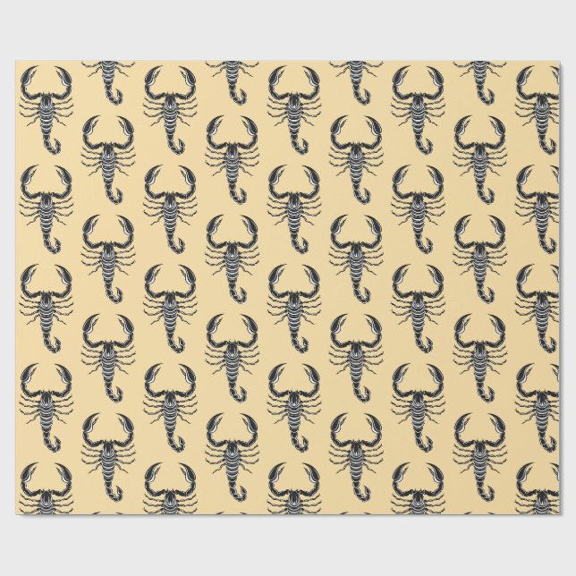 Skorpion Presentpapper (Platt)