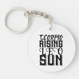 Skorpion Rising Lejon Sol Astrologi Horoskop Zodia