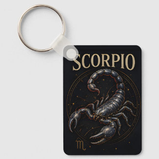 Skorpion Skorpion Zodiak Celestial Astrologi Symbo Nyckelring