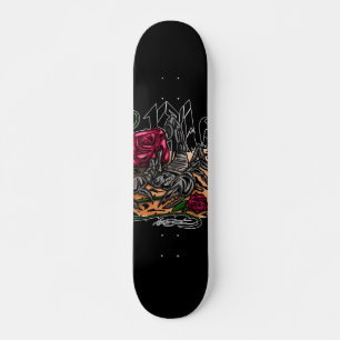 Skorpion - Stjärntecken Mini Skateboard Bräda 18,5 Cm
