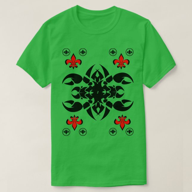 Skorpion Tattoo Design T Shirt (Design framsida)