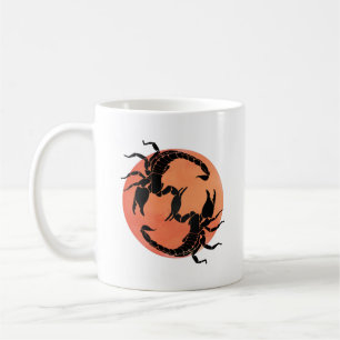Skorpion Tribal Graphics Design Kaffemugg