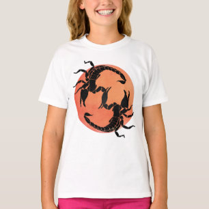 Skorpion Tribal Graphics Design T Shirt
