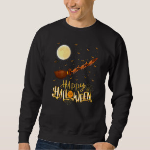 Skorpion Tur Häxa Hagelgevär Skorpion Halloween Lång Ärmad Tröja