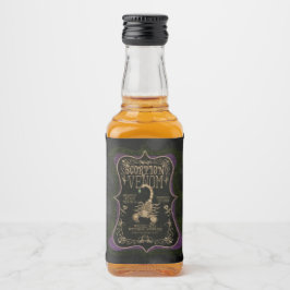 Skorpion Venom Gothic Apothecary Halloween Spritflaskor Etikett