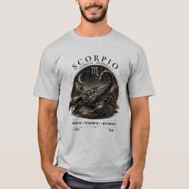 Skorpion Zodiak Djur Herr T-Shirt