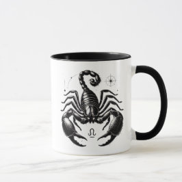 Skorpion Zodiak Skorpion Astrologi Present Mugg
