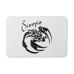 Skorpion Zodiak-symbol och tecken Badrumsmatta