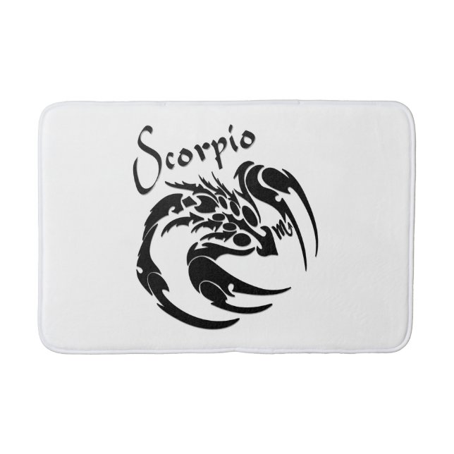 Skorpion Zodiak-symbol och tecken Badrumsmatta (Framsidan)