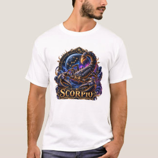 Skorpion Zodiakelt Stjärntecken Astrologi T Shirt