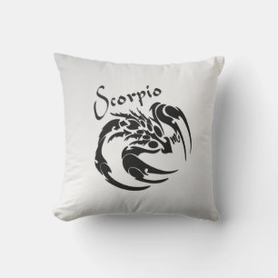 Skorpion Zodiakussymbol och tecken Kudde