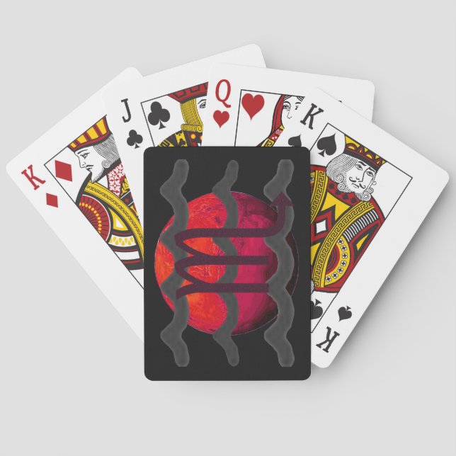 Skorpionen  casinokort (Baksidan)