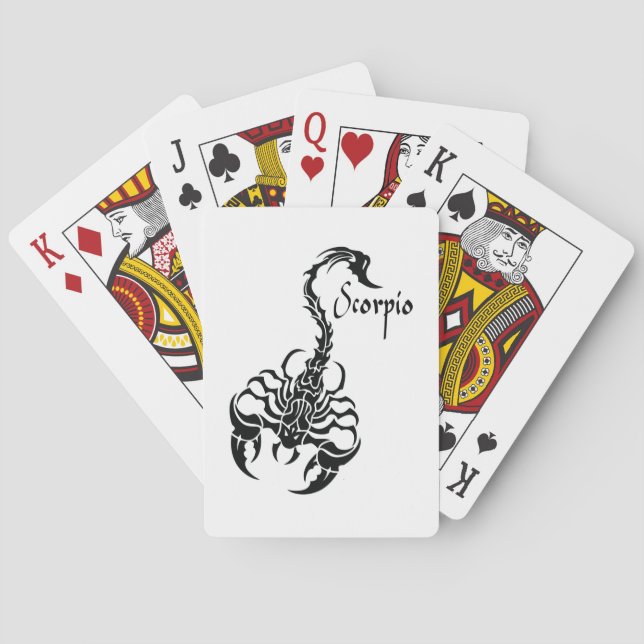 Skorpionen Casinokort (Baksidan)