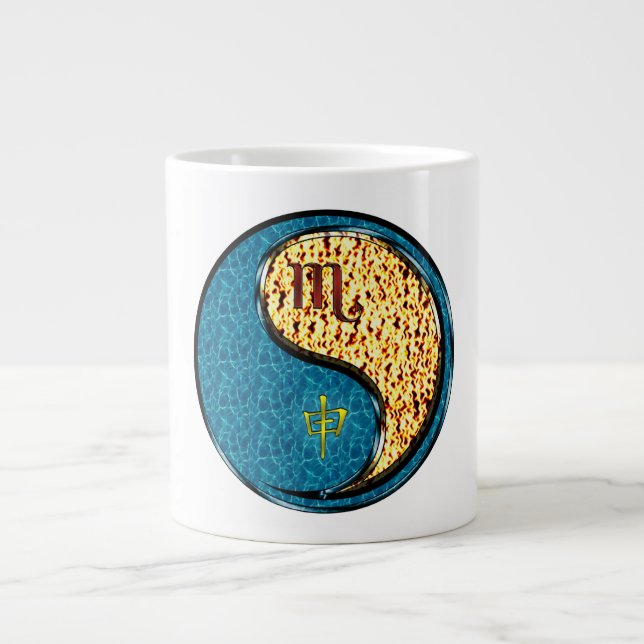 Skorpionen & Eldapan Jumbo Mugg (Framsidan)
