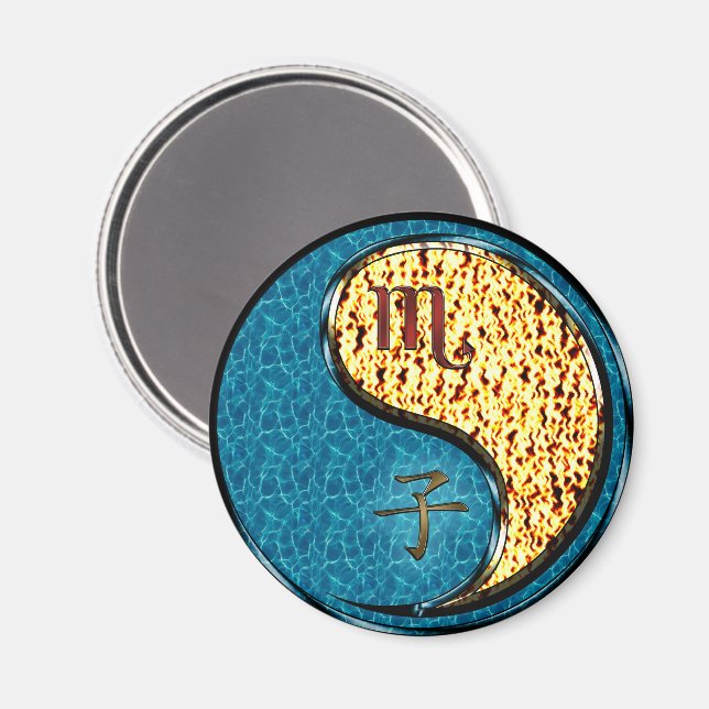 Skorpionen & Eldråttan Magnet (Front/Back)