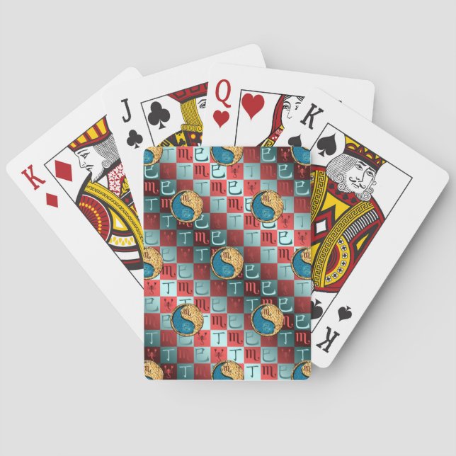 Skorpionen & Eldslangen Casinokort (Baksidan)