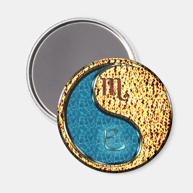 Skorpionen & Eldslangen Magnet (Front/Back)