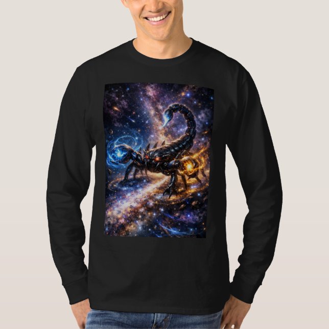 SKORPIONEN FRÅN DEN KOSMISKA ARKANEN T SHIRT (Framsida)